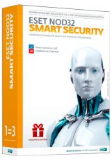 Антивирус Eset NOD32 Smart Security +Bonus+расш функц - ун лиц на 1 год на 3ПК или прод на 20 мес, BOX (12мес) (NOD32-ESS-1220(BOX)-1-1)