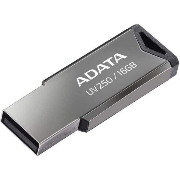 Флешка ADATA UV250 16Гб USB2.0 16Гб серебристый