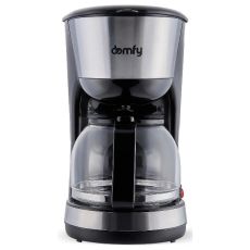 Кофеварка Domfy DSM-CM301 капельная черный/серебристый