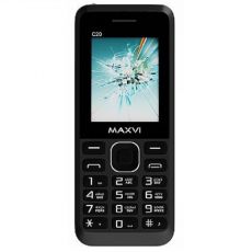 Сотовый телефон MAXVI C20 (без СЗУ в комплекте) черный 32 Мб