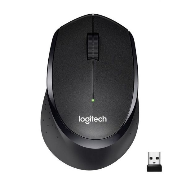 Мышь Logitech M330 Silent Plus мышь черный