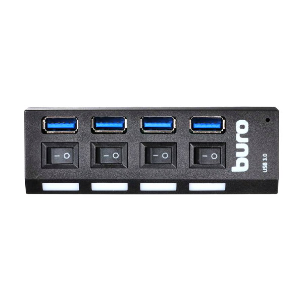 USB-Хаб Buro BU-HUB4-U3.0-L