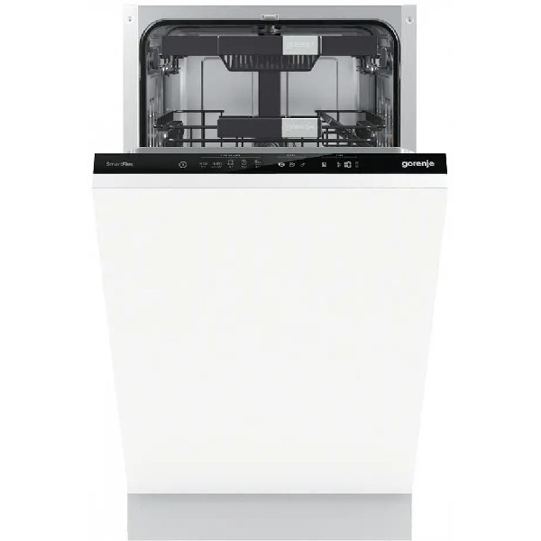 Встраиваемая посудомоечная машина Gorenje GV572D10 узкая, бeлый